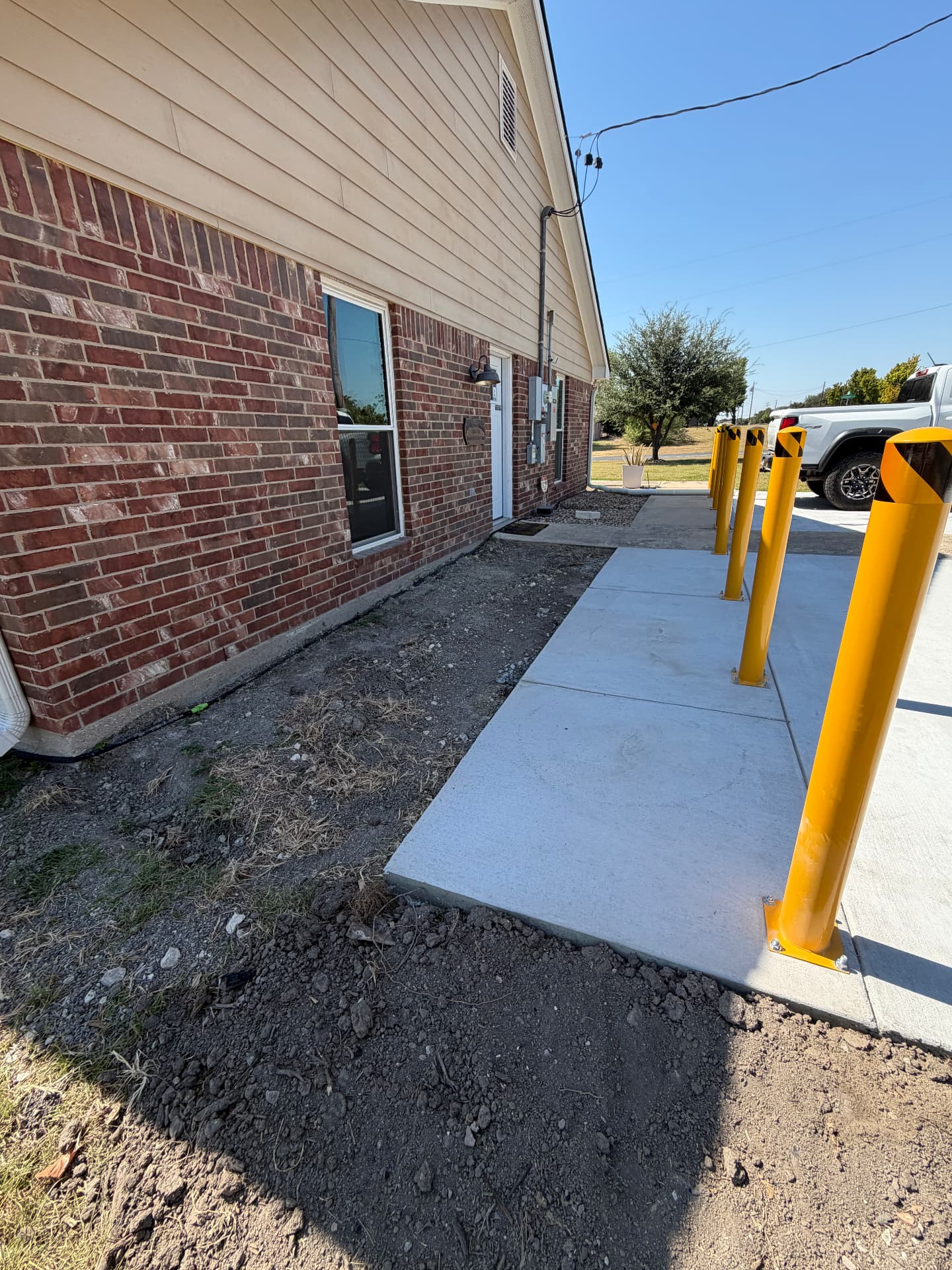 Ambulance Pad Sidewalk Tie-In