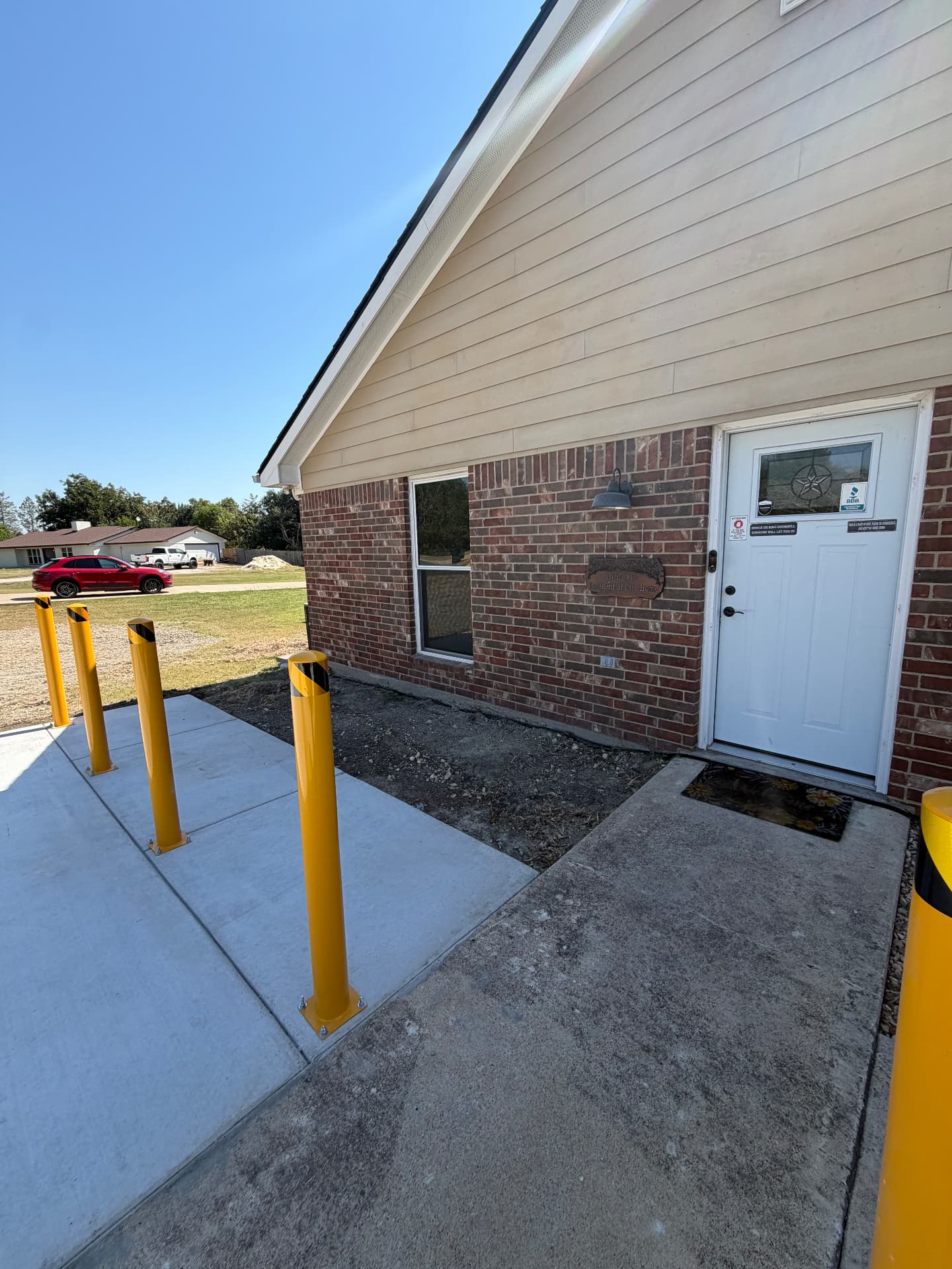 Entry Landing & Safety Bollards