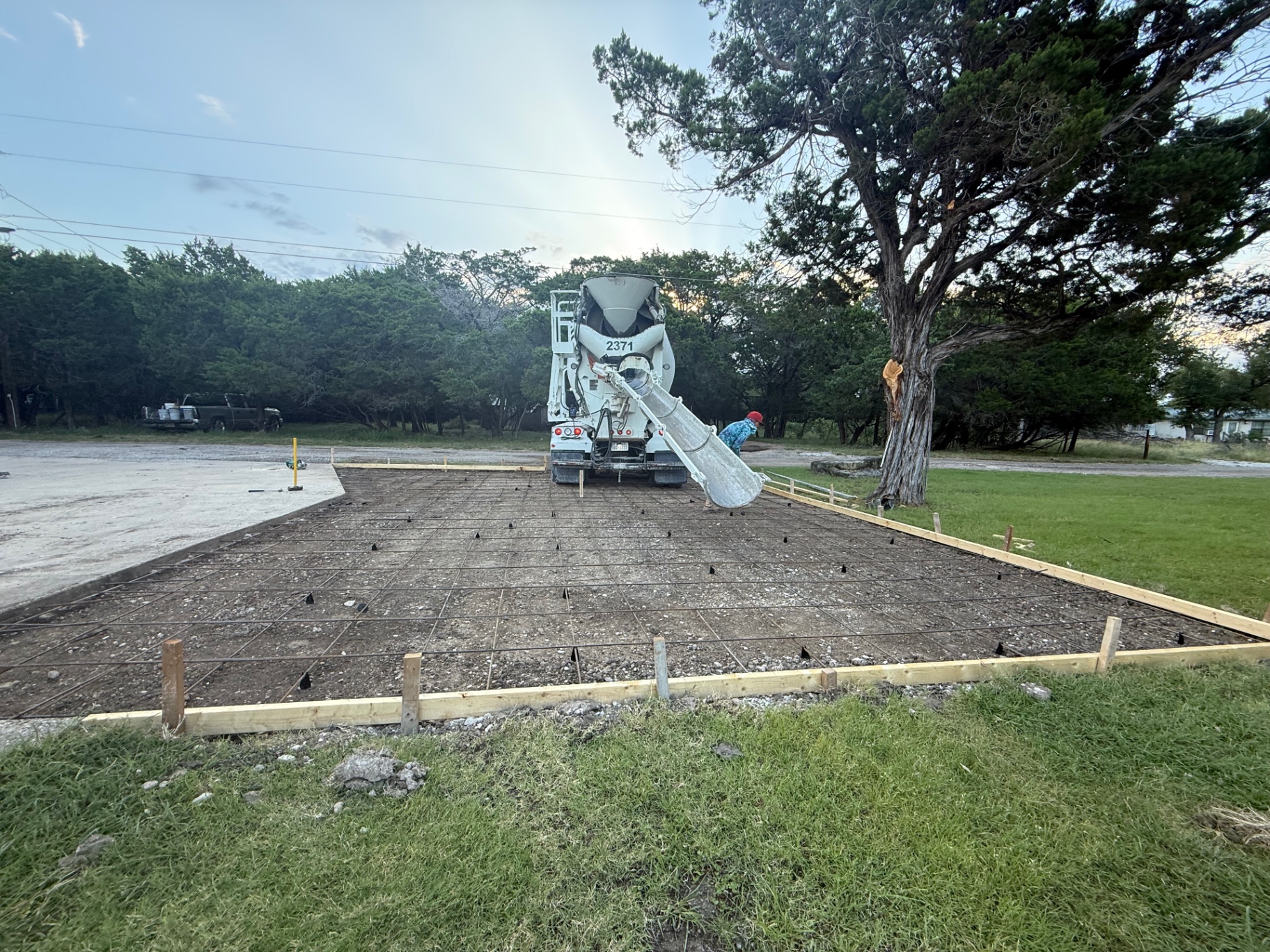 Slab Prep & Rebar Grid